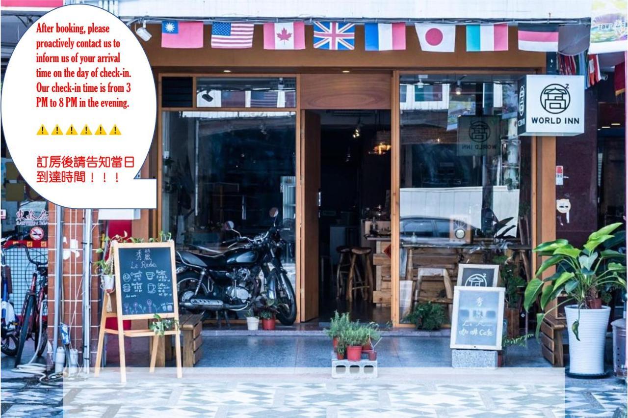 World Inn 窩二樓小客棧民宿 Hualien Eksteriør billede